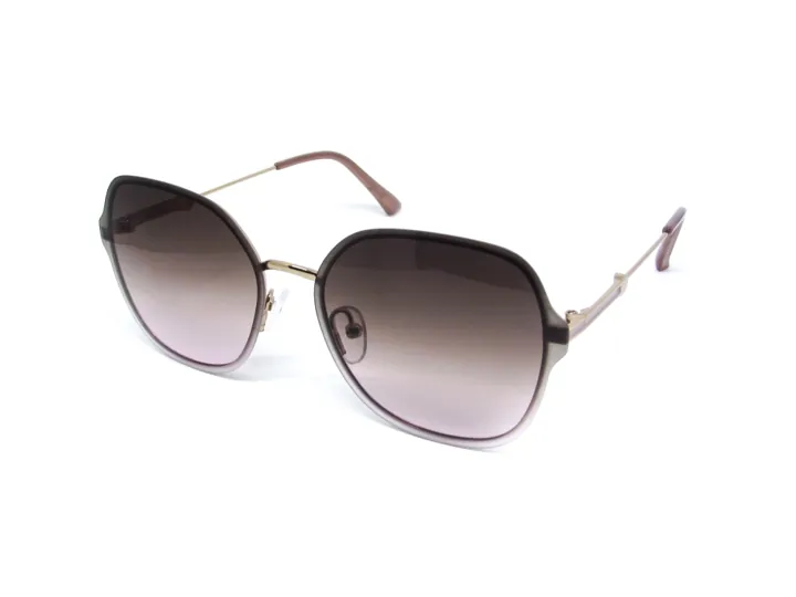 Óculos de sol Cloté — Metal rosé com lentes degradê. Delicado e atual.